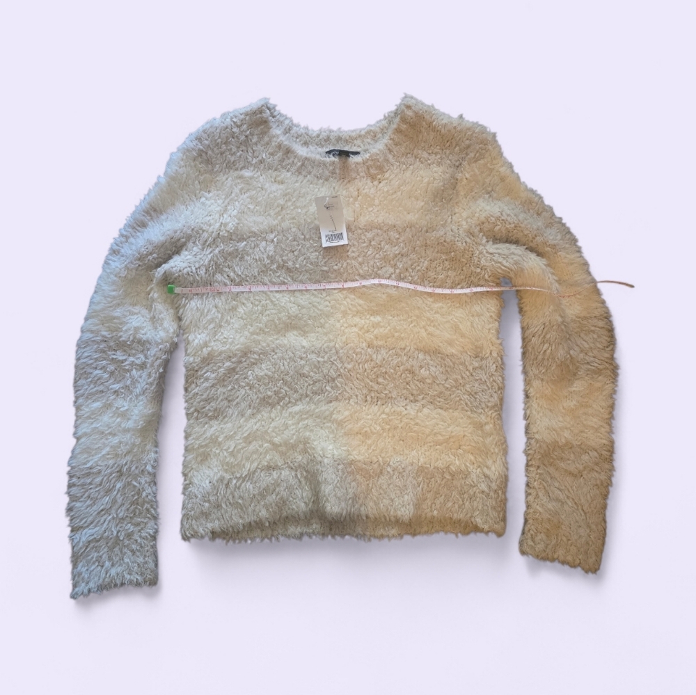 Banana Republic Plush Crewneck Fuzzy Sweater